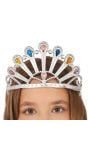 Prinsessen Tiara met Edelstenen Zilver
