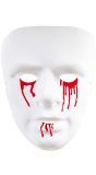 Psychopaten Masker met Bloedende Ogen en Mond