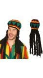 Rasta Hoed met Dreads