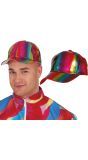 Regenboog Disco Pet Holografisch