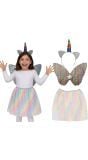 Regenboog Eenhoorn Outfit Kind 3-Delig