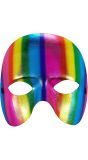 Regenboog masker uniseks