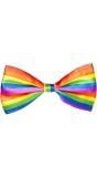 Regenboog vlinderstrik