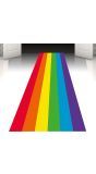 Regenboog vloer loper gaypride