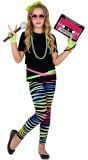Regenboog Zebra Meisjes Panty