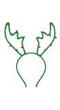 Rendier Haarband Groen Kerst Dames Mannen