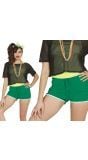 Retro 80's Groen Sportbroekje Dames