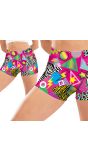 Retro 90's Stijl Korte Broek Volwassenen