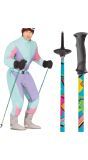 Retro Ski Wandelstokken