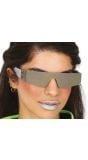 Retro Zilveren Space Bril