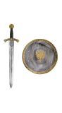 Ridder Zwaard en Schild Set Jongens Heren