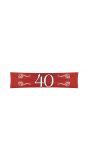 Robijn jubileum 40 jaar spandoek