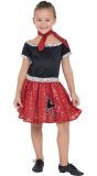 Rock 'N' Roll Jaren 50 Jurk Meisjes