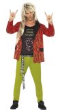Rock star kostuum 80s