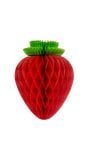 Rode aardbei honingraat decoratie
