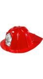Rode Brandweer Helm