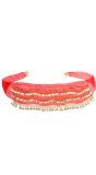 Rode buikdanseres riem