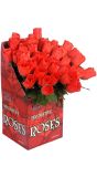 Rode decoratie roos