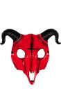 Rode Duivel Masker Dames Mannen