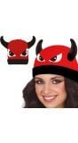 Rode Duivel Muts Halloween