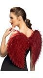 Rode Glamour Engel Vleugels