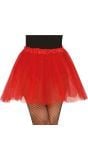 Rode Glitter Tutu Dames