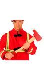 Rode hakbijl brandweer