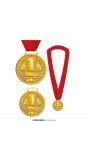Rode Kampioen Medaille Nummer 1