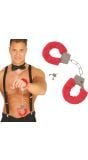 Rode Kinky Handboeien
