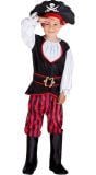 Rode Piraat Outfit Jongens