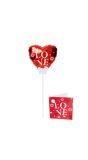 Rood Love mini folie wensballon
