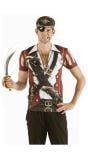 Rood piraten shirt