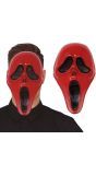 Rood Scream masker halloween
