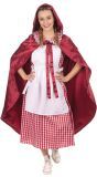 Roodkapje Outfit Vrouwen Klassiek