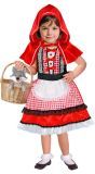 Roodkapje Sprookje Kostuum Meisjes