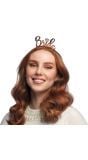 Rosé Gouden Bruid Tiara Vrijgezellenfeest