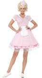 Roze 50S Diner Girl Outfit