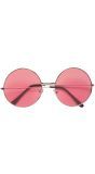 Roze 70s bril