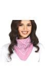 Roze Biker Bandana
