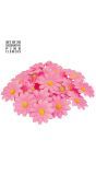 Roze Bloemen Decoratieset 20 Stuks
