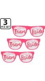 Roze Brillenset Dames Team Bride