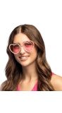 Roze Festival Love Bril