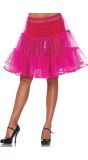Roze glimmende petticoat