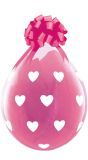 Roze Hartjes Stuffer Ballonnen 25 Stuks