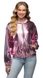 Roze Old School Trainingjacket Dames Festival Fever