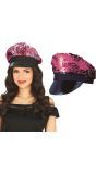 Roze Pailletten Pet