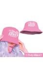 Roze Party Girls Buckethat Vissershoedje Vrijgezellenfeest