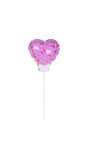 Roze rozen hart mini folie wensballon