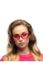Roze Techno Partybril