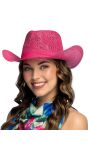Roze Tropische Zomerhoed